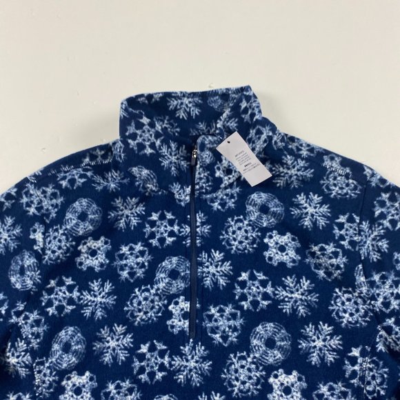 Lands' End 1/4 Zip Pullover Fleece Women's XL TALL - Picture 2 of 10